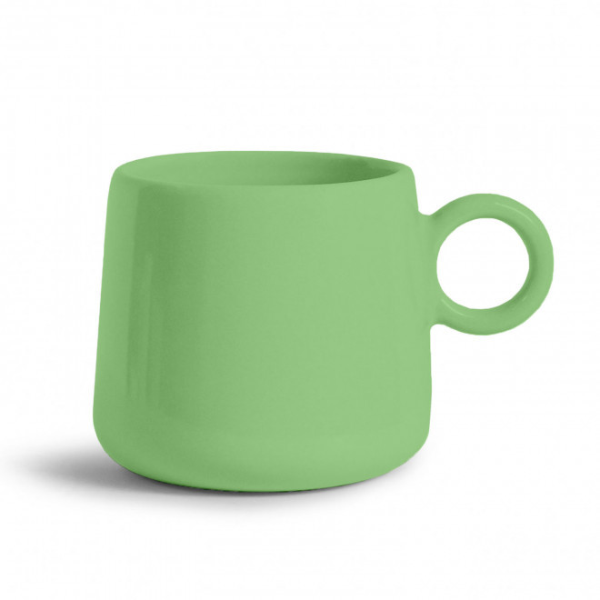 MUG CERAMIQUE MIE 250ML 'JOYO' - vert pomme