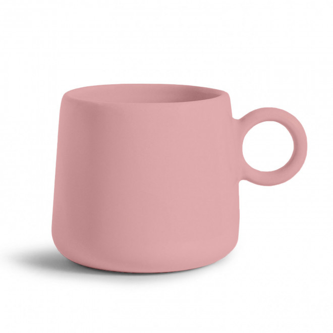 MUG CERAMIQUE MIE 250ML 'JOYO' - rose mat