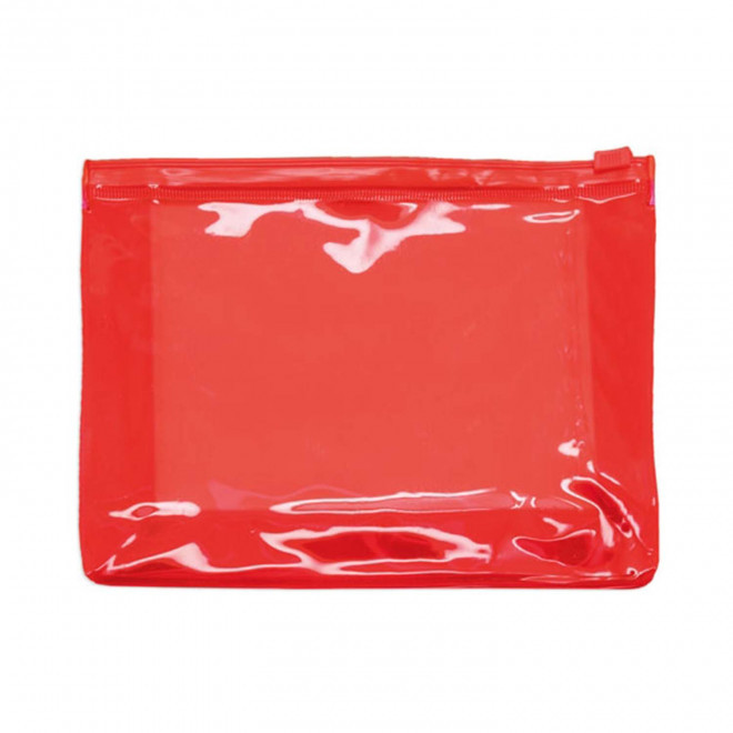 TROUSSE DE TOILETTE PERSONNALISABLE 'MINI MOONLIGHT' - rouge