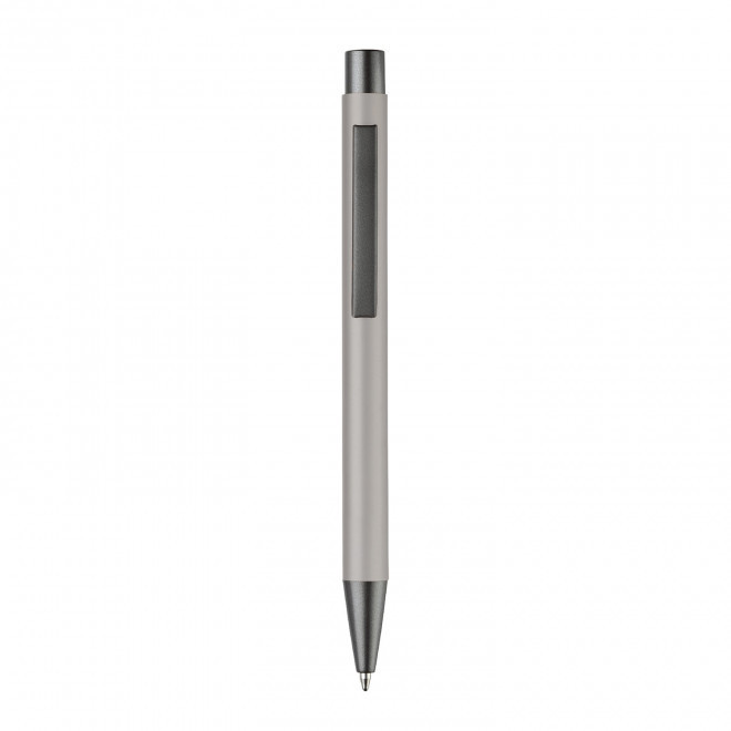 STYLO MINE BLEUE PERSONNALISABLE 'SOFTLY'  - gris clair