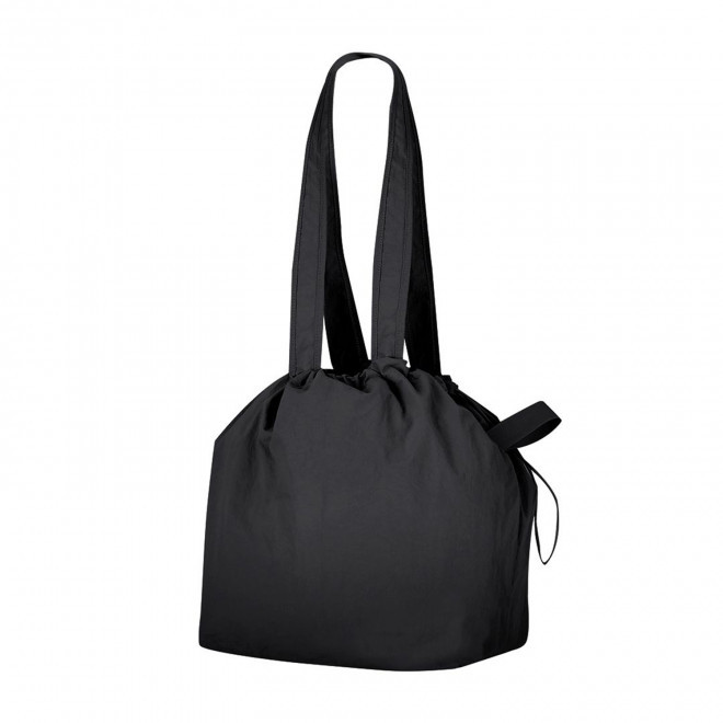 SAC AVEC CORDON DE SERRAGE PERSONNALISABLE 'SYSTOM POCKET' - noir
