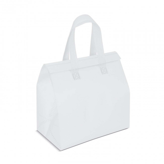 SAC ISOTHERME NON TISSE PERSONNALISABLE 'MALIKTO' - blanc