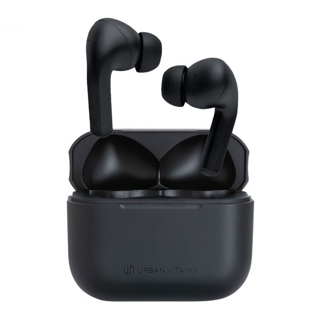 ECOUTEURS PERSONNALISÉS BLUETOOTH® ANC 'ONDA'  - noir