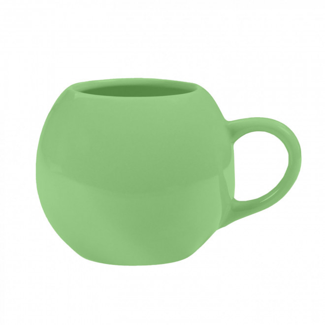 MUG CERAMIQUE MIE 420ML PERSONNALISABLE 'MODLY' - vert pomme