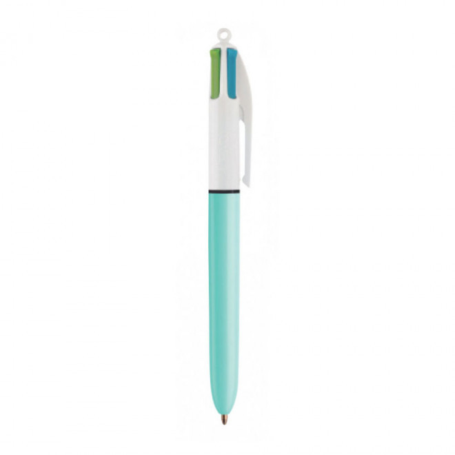STYLOS BIC® PERSONNALISÉS 4 COULEURS 'FASHION' - EXPEDITION EXPRESS 72H - vert eau