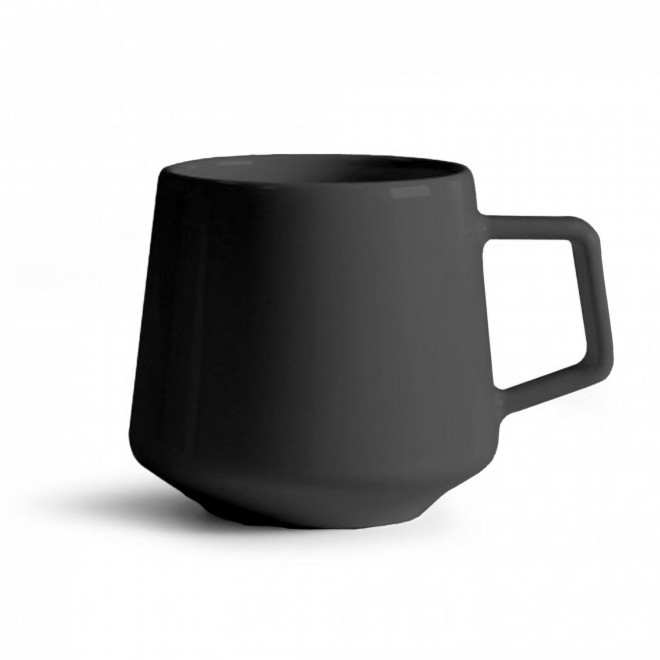 MUG CERAMIQUE MIE 260ML PERSONNALISABLE 'CAYL' - noir