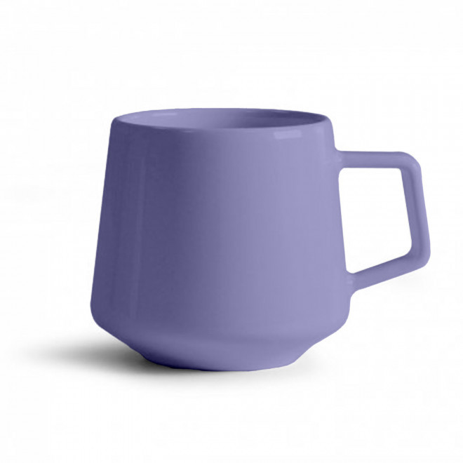 MUG CERAMIQUE MIE 260ML PERSONNALISABLE 'CAYL' - violet