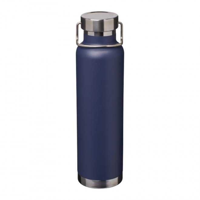 BOUTEILLE ISOTHERME PERSONNALISÉE 650ML 'ISAAC'  - bleu