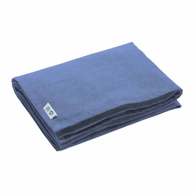 TORCHON CUISINE PERSONNALISE COTON 150GR/M2 'TORCHOU' - bleu royal