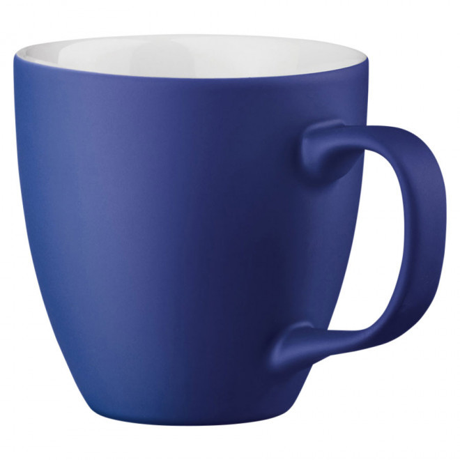 MUG PERSONNALISÉ EN PORCELAINE 450ML 'CORTADO' - bleu royal