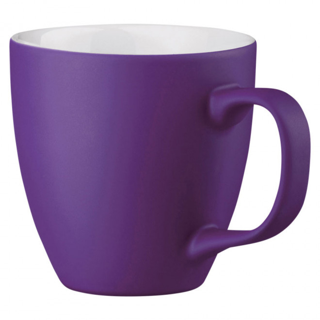 MUG PERSONNALISÉ EN PORCELAINE 450ML 'CORTADO' - violet