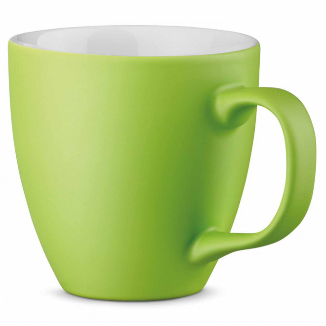 MUG PERSONNALISÉ EN PORCELAINE 450ML 'CORTADO' - vert citron