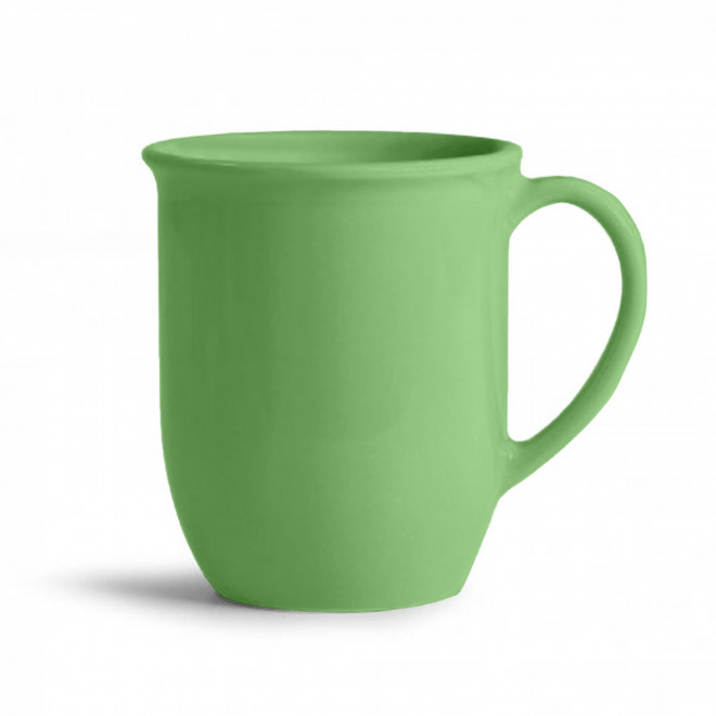 MUG CERAMIQUE MIE 350ML PERSONNALISABLE 'PAULA' - vert pomme