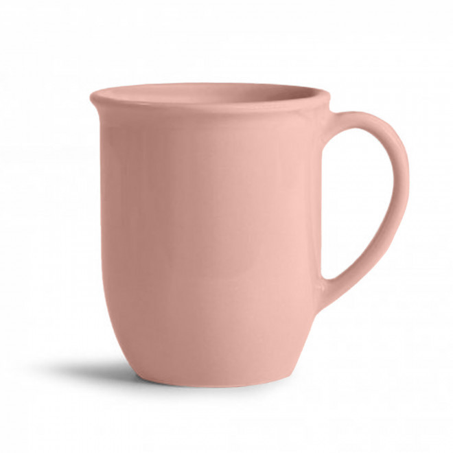 MUG CERAMIQUE MIE 350ML PERSONNALISABLE 'PAULA' - saumon