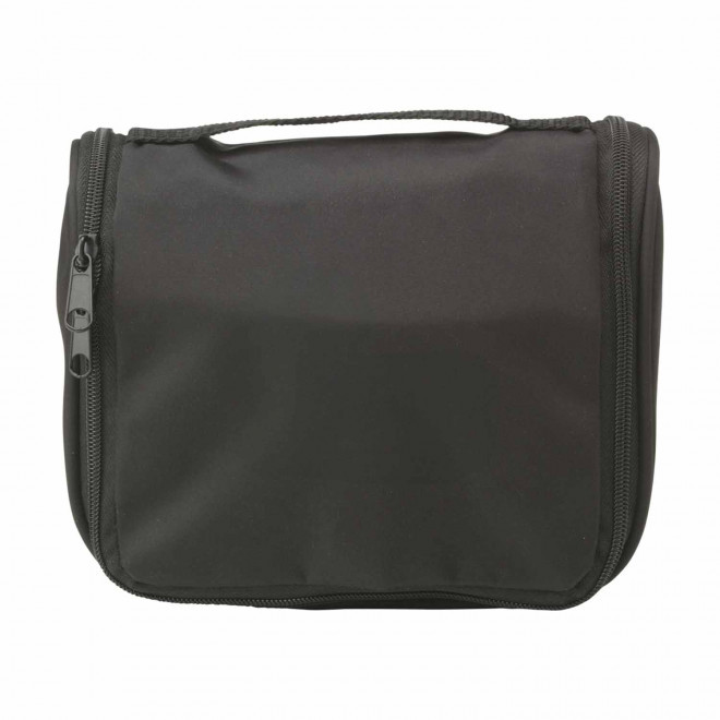 TROUSSE DE TOILETTE PERSONNALISABLE 'GEMMA' - noir