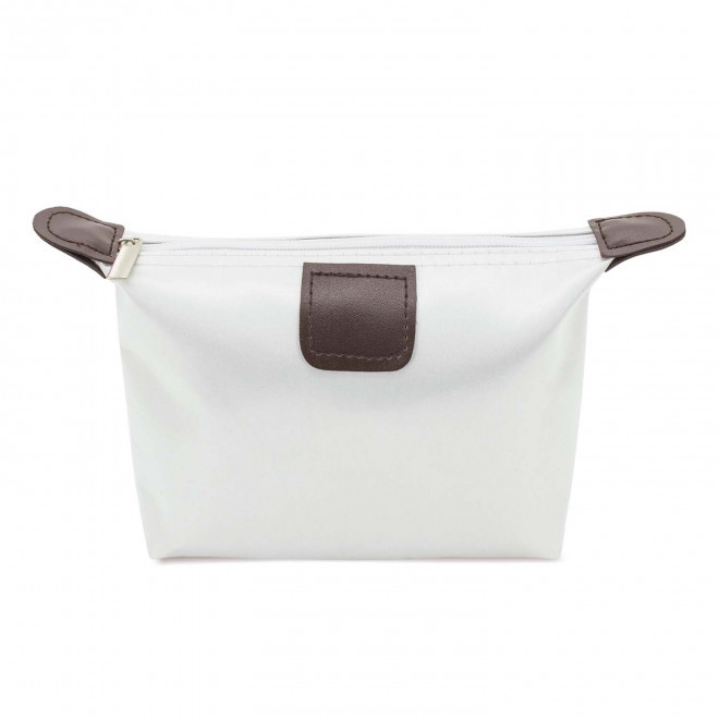 TROUSSE DE TOILETTE PERSONNALISABLE 'ANISSA' - blanc