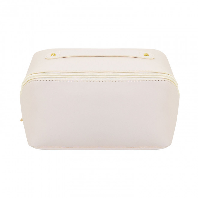 TROUSSE DE TOILETTE PERSONNALISABLE 'TRIXIE' - crème