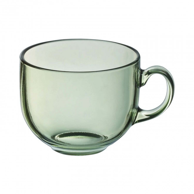 MUG EN VERRE 500ML LUMINARC PERSONNALISE 'ALBA' - vert