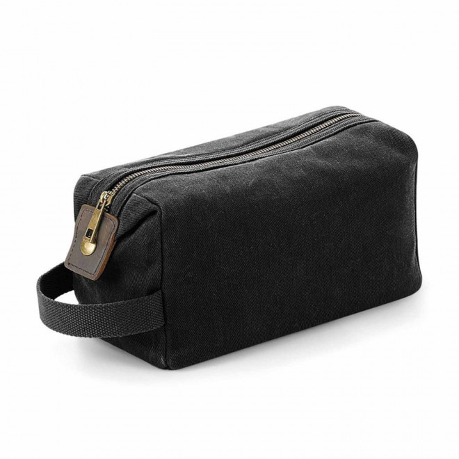 TROUSSE DE TOILETTE PERSONNALISABLE 'CARLOS' - noir