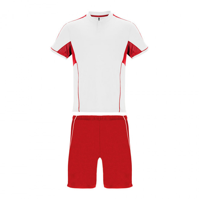ENSEMBLE DE SPORT PUBLICITAIRE MIXTE 'EQUIPO' - blanc/rouge