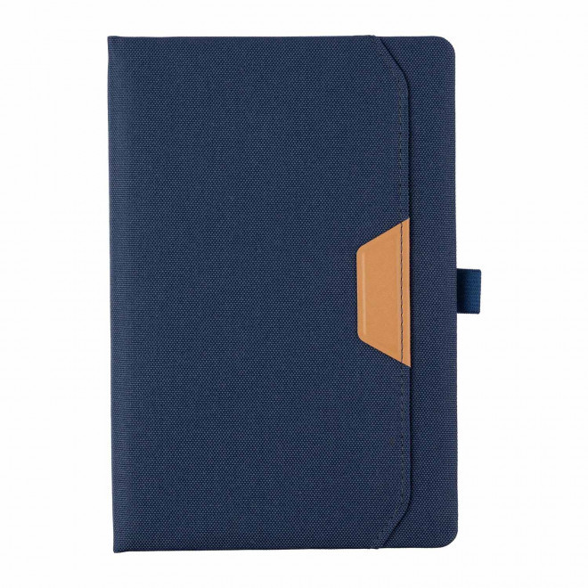 CARNET A5 PERSONNALISABLE 'WORKER' - bleu