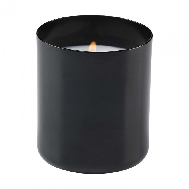 BOUGIE PARFUMEE PERSONNALISEE POT EN ALU 'SHAWOOO' - noir
