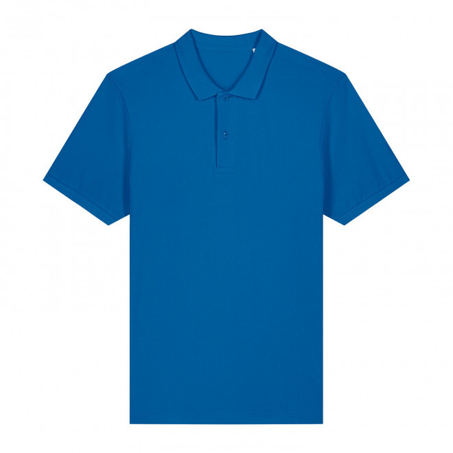 POLO HOMME COULEUR PERSONNALISABLE 'COASTER' - bleu royal