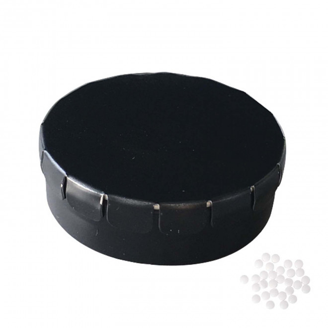 EXPRESS 48H - BOÎTE À BONBONS PUBLICITAIRE 'CLIC CLAC' - noir