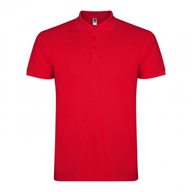 POLO ENFANT PERSONNALISABLE 'STARLO KIDS' - rouge