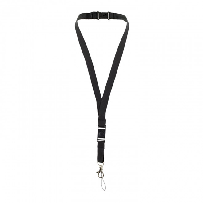 TOUR DE COU PUBLICITAIRE FERMETURE SECURITE  'CASTILLA' - noir