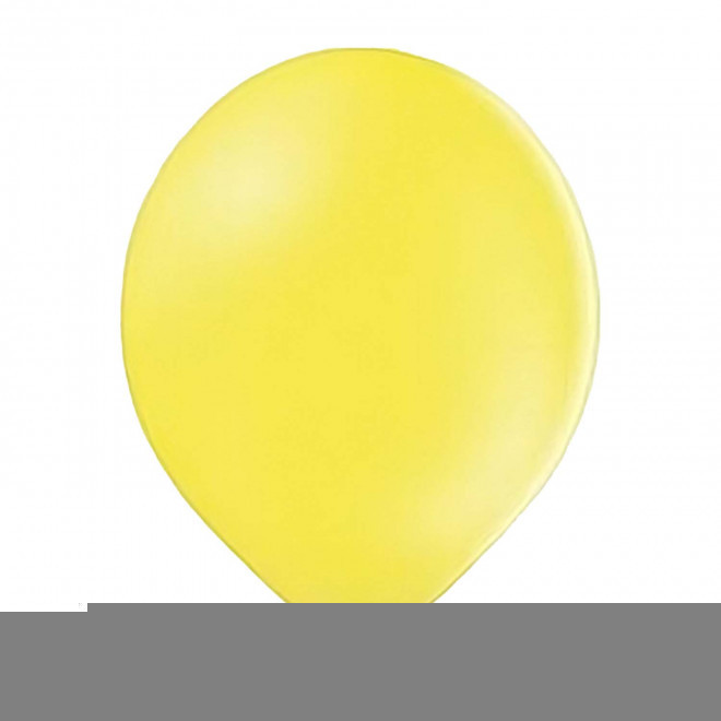 BALLON DE BAUDRUCHE PERSONNALISE ø27 CM 'LUFT QUADRI' - jaune