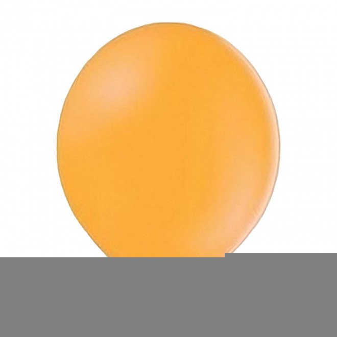 BALLON DE BAUDRUCHE PERSONNALISE ø27 CM 'LUFT QUADRI' - orange clair