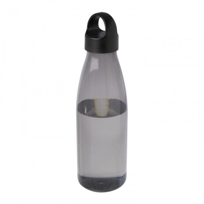 BOUTEILLE RPET 800ML PERSONNALISABLE 'BERGET' - noir
