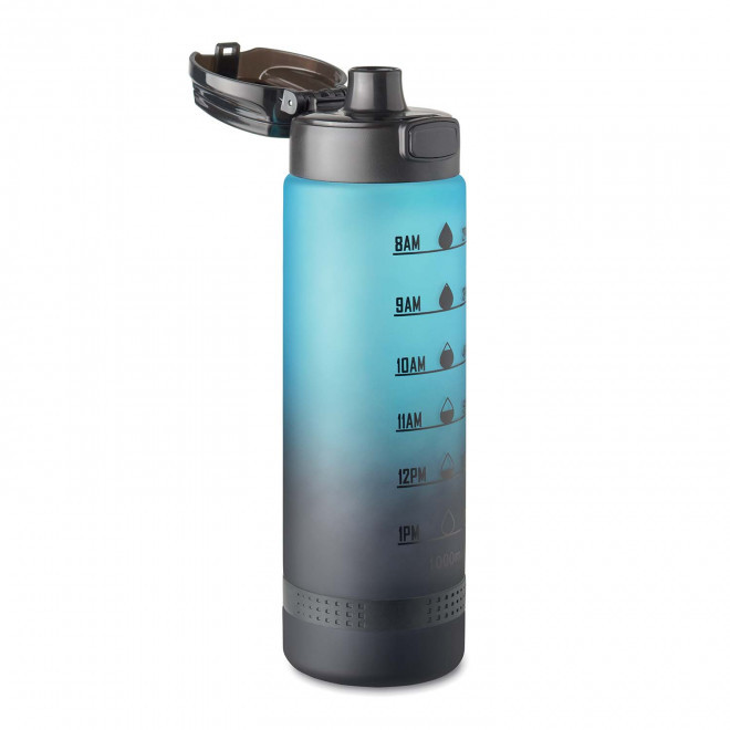 GOURDE RPET 1L PERSONNALISEE 'DAYLY REINBOW' - turquoise