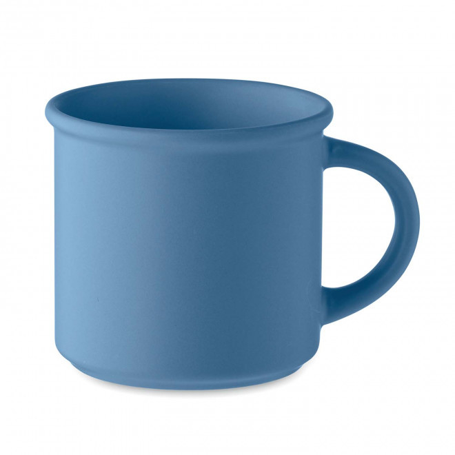 MUG CÉRAMIQUE PERSONNALISE MATE DESIGN VINTAGE 'RONSIO' - bleu