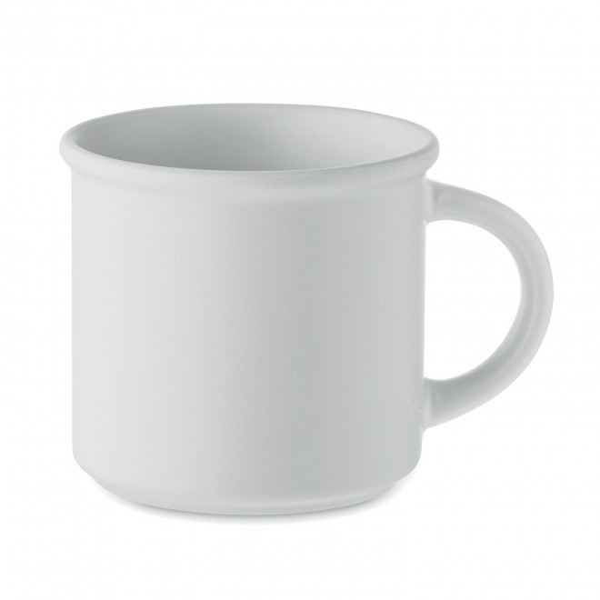MUG CÉRAMIQUE PERSONNALISE MATE DESIGN VINTAGE 'RONSIO' - blanc