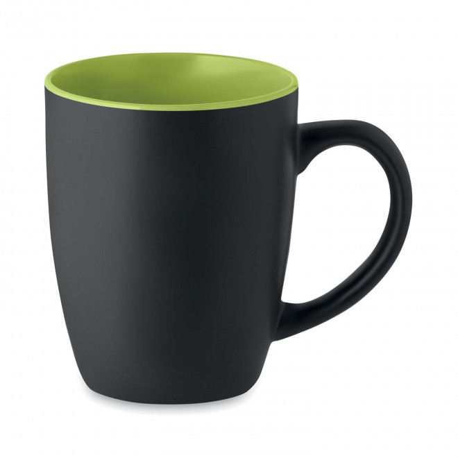 MUG CERAMIQUE PERSONNALISE 290ML 'DULCE NOIR' - lime