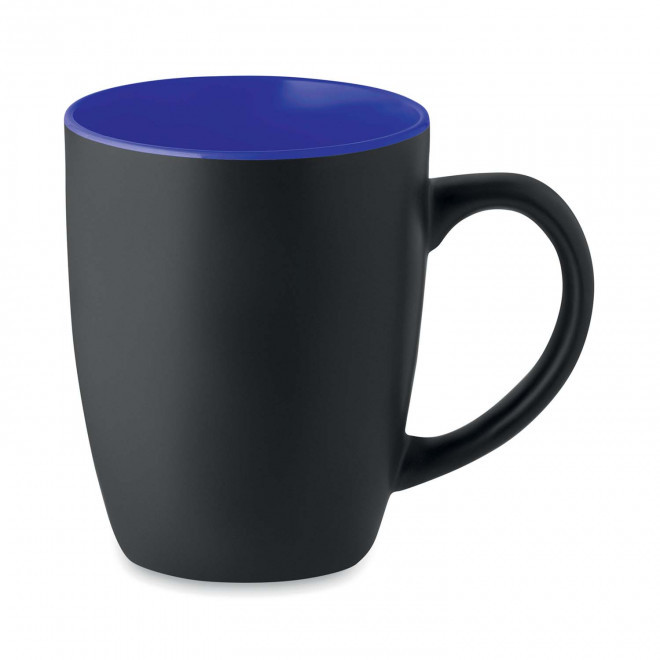 MUG CERAMIQUE PERSONNALISE 290ML 'DULCE NOIR' - bleu royal