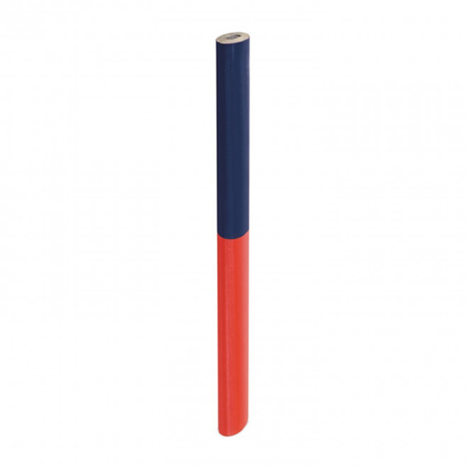 CRAYON DE CHARPENTIER PERSONNALISE 'ARCITEO BICOLORE' - bleu/rouge