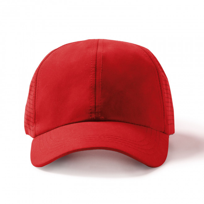 CASQUETTE DE SPORT PERSONNALISEE 'CARUN 6' - rouge