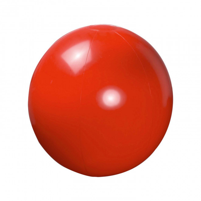 BALLON DE PLAGE PERSONNALISABLE 'GRAND PLAYA UNI' - rouge