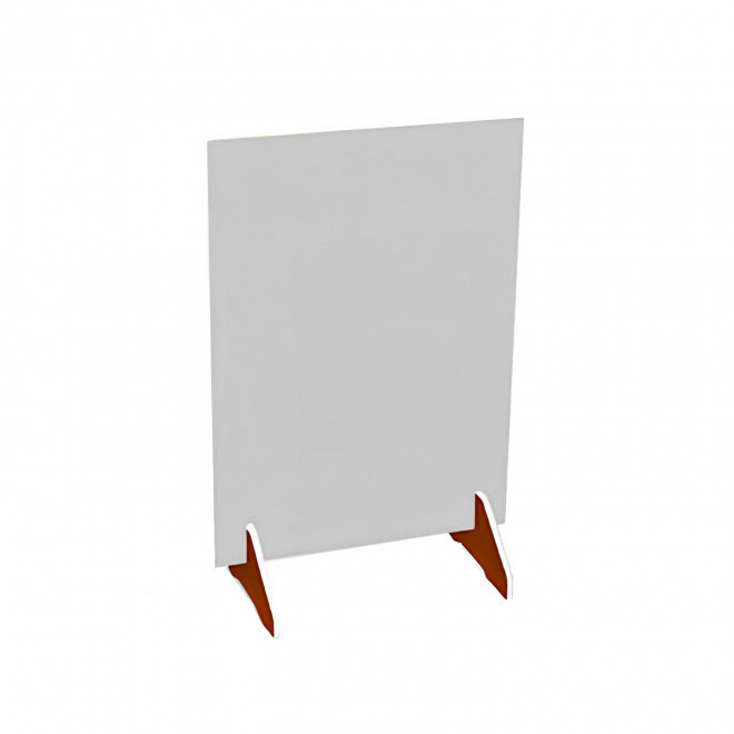 CHEVALET DE TABLE RIGIDE PERSONNALISABLE 'INFO' - A4