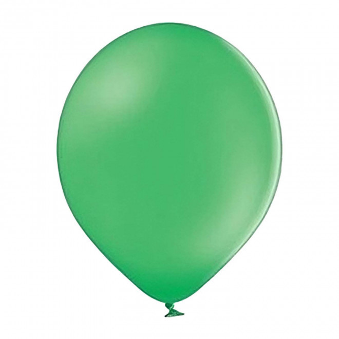 BALLON DE BAUDRUCHE PERSONNALISE ø30 CM 'LUFT QUADRI' - vert vif