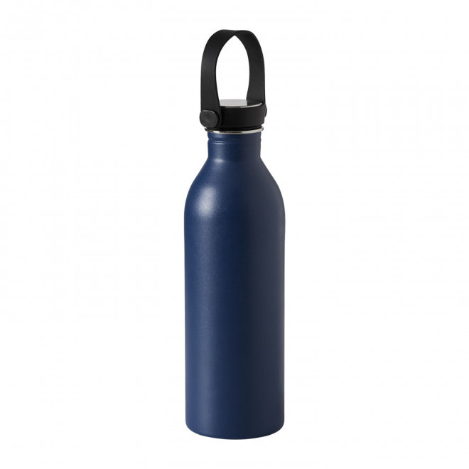 BOUTEILLE ISOTHERME 550ML PERSONNALISABLE 'RIRI' - bleu marine