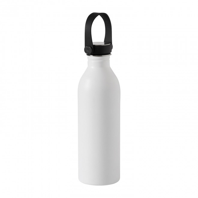 BOUTEILLE ISOTHERME 550ML PERSONNALISABLE 'RIRI' - blanc