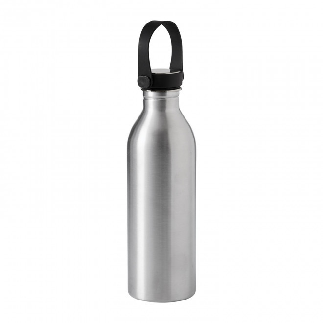 BOUTEILLE ISOTHERME 550ML PERSONNALISABLE 'RIRI' - argente