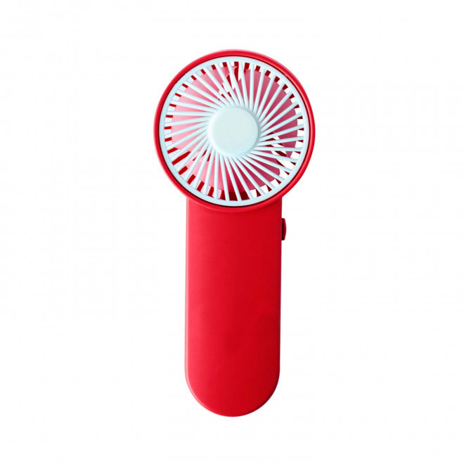 VENTILATEUR PORTABLE PERSONNALISABLE 'KATYP' - rouge