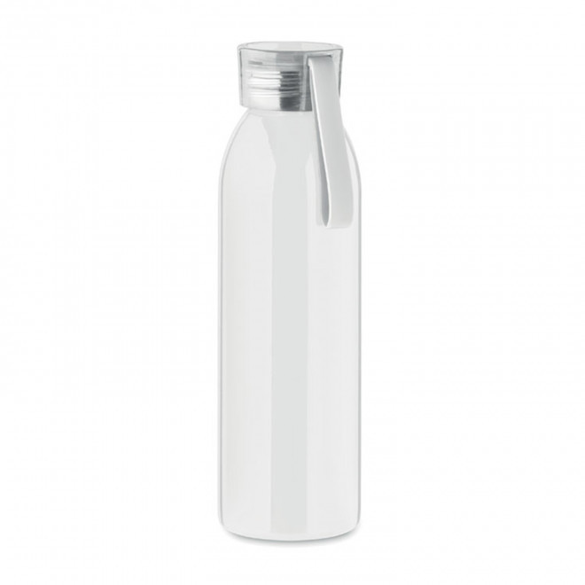 GOURDE EN ACIER 650ML PERSONNALISABLE 'KILIMANDJARO COLOR' - blanc