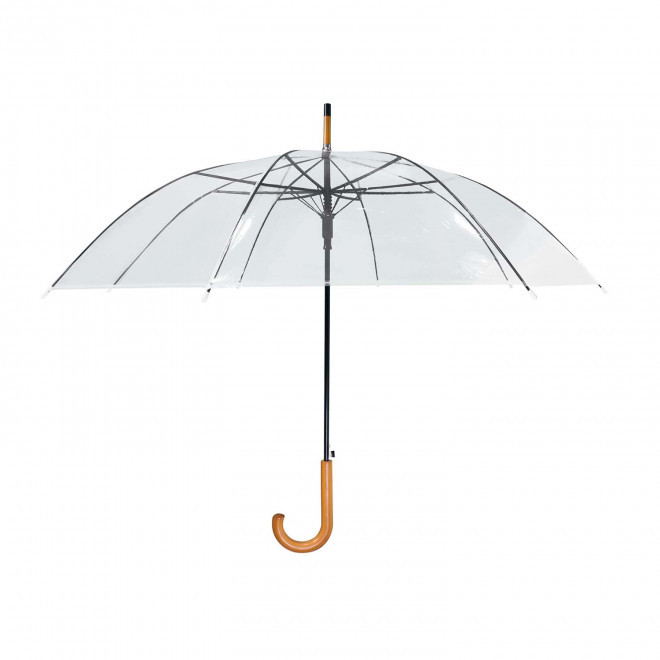 PARAPLUIE TRANSPARENT PERSONNALISABLE 'ROSALIA' - transparent