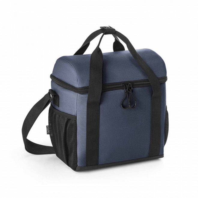 SAC ISOTHERME EN POLYESTER RECYCLE PERSONNALISABLE 'KESHO' - bleu foncé